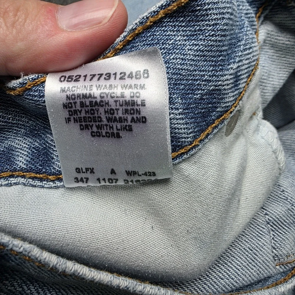 Vtg Y2K Levis 550 Jeans Mens 36x32 Fit 33x31 Relaxed Light Wash Skater Hip Hop